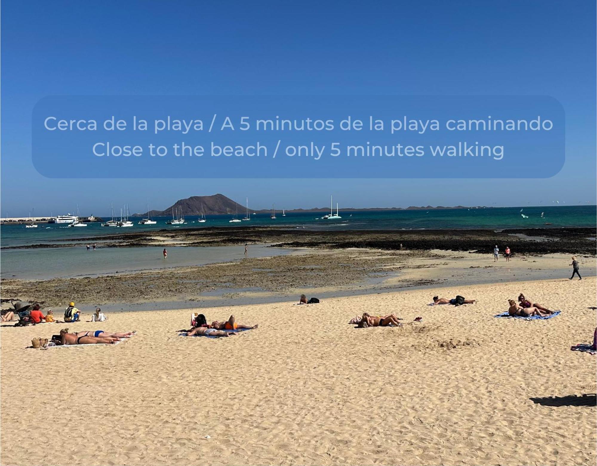 Basa Paradise - Piscina, Terraza, Wifi Y Parking Corralejo Exterior foto
