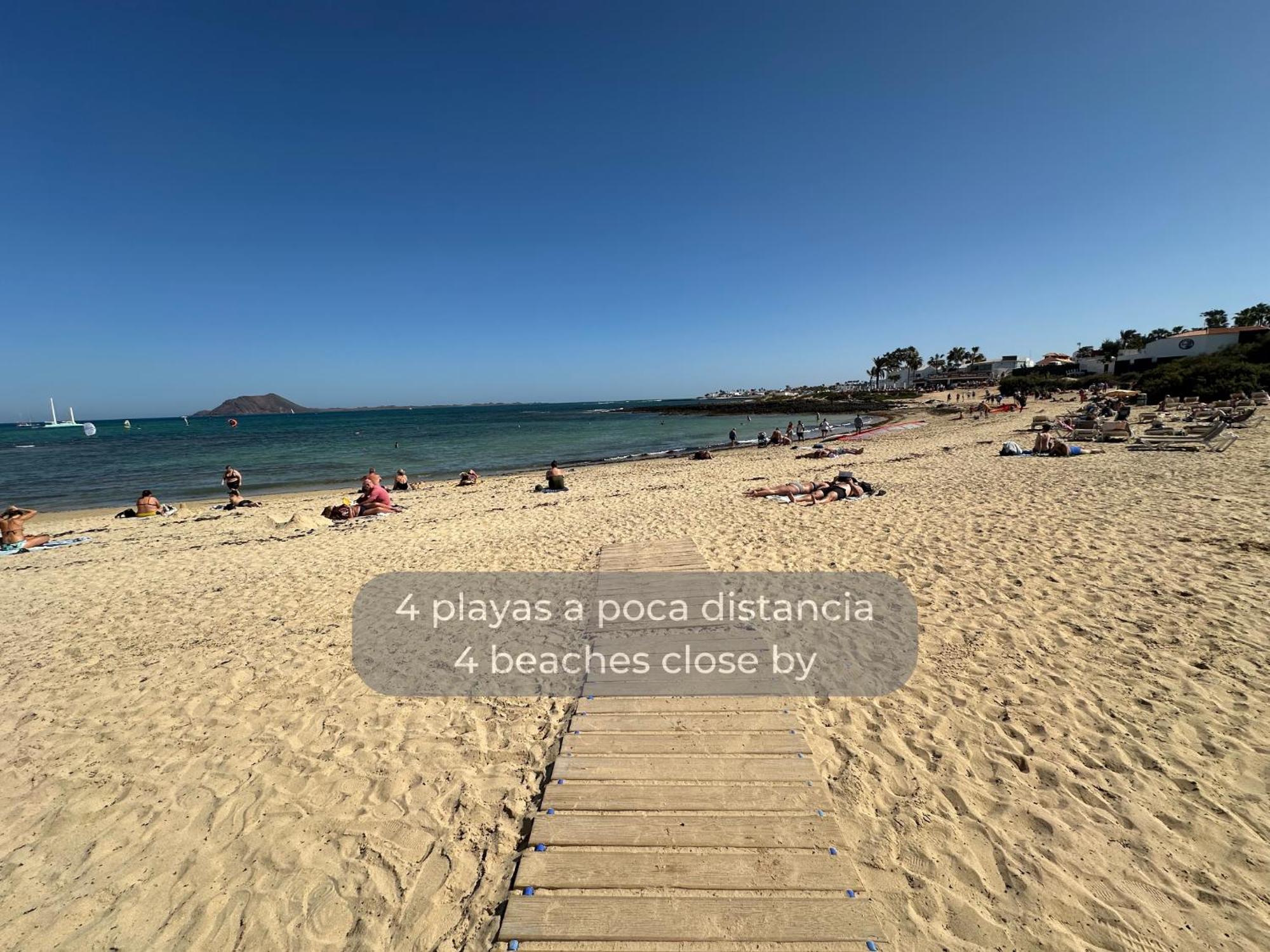Basa Paradise - Piscina, Terraza, Wifi Y Parking Corralejo Exterior foto